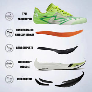 Plate Runner <span class=keywords><strong>de</strong></span> fibra <span class=keywords><strong>de</strong></span> carbono, zapatos ligeros <span class=keywords><strong>Trail</strong></span> <span class=keywords><strong>Tenis</strong></span> para hombre, zapatillas para correr, cojín transpirable personalizado, zapatos para correr y caminar - Product Image 3