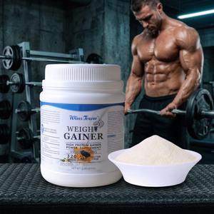 Polvo de proteína de colágeno marino Suplementos de Maca Productos de belleza para mujeres Aumento de peso y vitaminas Polvo de proteína para ganar peso - Product Image 1