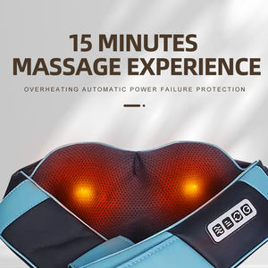Elektrische Massage Shiatsu Rücken Schulter Körper Nacken massage gerät Multifunktion aler Schal Infrarot beheizt Kneten Auto/Heim massage gerät - Product Image 6