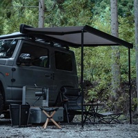 Camping Auvent de voiture motorisé Cassette rétractable Motorisé électrique RV Pare-soleil Camping-car Remorques Van Auvent pour caravane