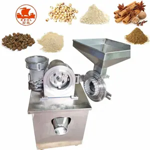 Automatic stainless steel grain nut shell chili Grinding hine sea salt grinding hine Sugar Pulverizer Grinder