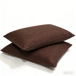 Tissu en terry tissé respirant en lin et coton enduit de PE, poids moyen, doux et uni, pour canapé, oreiller et textile de maison - Vente en gros - Product Image 5