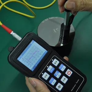 OLH300 Leeb sertlik test cihazı yüksek hassasiyetli renkli ekran tam ölçekli sertlik test cihazı bölünmüş taşınabilir Leeb sertlik test cihazı