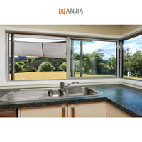 Directo de fábrica al por mayor moderno diseño francés cocina interior pvc ventanas de plástico vinilo upvc ventanas