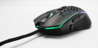 Souris de jeu optique filaire USB Type-C pour droitier 8000 DPI RGB Honeycombo TGM310 Gaming