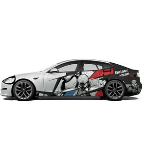 Vinilo Autoadhesivo NIKO de Alta Calidad con Diseño Personalizado para Autos, Vinilo Decorativo para Carrocería Completa con Patrón de Dibujos Animados - Product Image 3