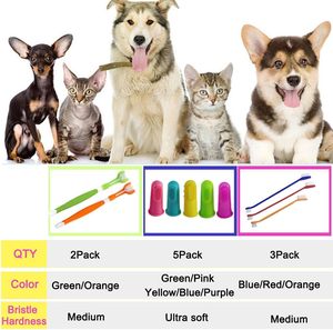 Brosse à dents créative pour animaux de compagnie, brosse à doigts pour le nettoyage dentaire des chiens, soins dentaires pour animaux de compagnie, vente en gros - Product Image 3