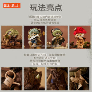 Nouveautés - Articles populaires originaux - SOFTOPIA <span class=keywords><strong>Echo</strong></span> the Forest Whispers Series - Boîte mystère - Peluches - Cadeau d'anniversaire mignon pour fille - Product Image 5