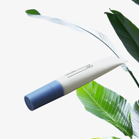 TUBE-005 Vente chaude Tube cosmétique en plastique souple avec applicateur en céramique de 15-20 ml pour crème pour les yeux, tube de massage
