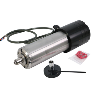มอเตอร์แกนหมุน HLTNC 1.8KW 220V Er11 สำหรับเราเตอร์ ความเร็ว 60000 รอบต่อนาที ระบายความร้อนด้วยน้ำ พร้อมระบบเปลี่ยนหัวอัตโนมัติ (ATC) สำหรับเครื่องแกะสลัก - Product Image 3