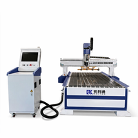 Máquina Fresadora CNC de 3 Ejes para Madera 1325/1530/2130, Máquina de Corte de Madera CNC ATC con Cambio de Herramientas