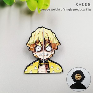 Venta al por Mayor de 50 Diseños de Pins de Solapa de Anime Japonés, Colección Clásica de Insignias Metálicas de Recuerdo para Decoración de Bolsas y Ropa - Product Image 5