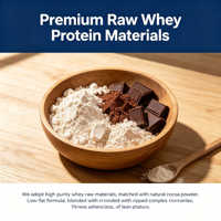 Proteína en Polvo de Marca Privada, Sabor Chocolate Fudge Brownie, 4.02 LBS (1.82 kg), Apoya el Control de Peso y la Masa Muscular Magra, Servicio OEM Personalizado