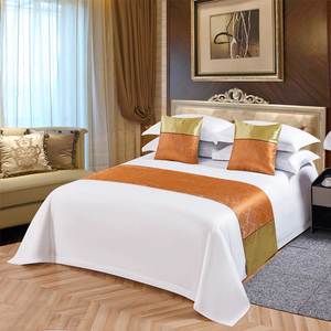 Tappeto/Coperta Decorativa per Letto in Poliestere 200TC Anti-Acaro con Motivo Floreale, Ottima Caduta, Abbinamento Colori, per Hotel - Product Image 6