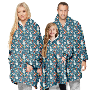 Customized Print Sublimation <strong>Hoodie</strong> <strong>Blanket</strong> <strong>Oversized</strong> Sweatshirt Wearable <strong>Hoodie</strong> TV <strong>Blanket</strong> Personalized - Product Image 5