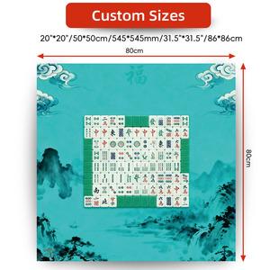 <span class=keywords><strong>Tapis</strong></span> <span class=keywords><strong>de</strong></span> Mahjong 80x80cm en Gros, Base en Caoutchouc Naturel Antidérapante, <span class=keywords><strong>Tapis</strong></span> <span class=keywords><strong>de</strong></span> Jeu Silencieux Personnalisé <span class=keywords><strong>pour</strong></span> Jeux <span class=keywords><strong>de</strong></span> <span class=keywords><strong>Cartes</strong></span> - Product Image 3