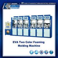 Machine à mousse eva Double couleur, appareil de fabrication de chaussures,