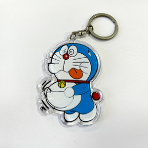 High Quality Transparent Design Acrylic Keychain Custom Cartoon Anime Keyring for Souvenir Factory Custom Plastic Crafts