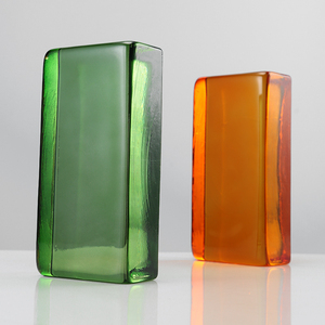 Briques et carreaux en <span class=keywords><strong>verre</strong></span> colorés <span class=keywords><strong>pour</strong></span> la décoration murale <span class=keywords><strong>de</strong></span> la salle <span class=keywords><strong>de</strong></span> bain, design moderne et solide avec bords polis, fabriqués en Chine - Product Image 1
