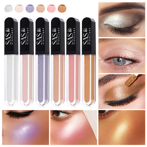 SAS OEM/ODM personnalisé en gros vente à chaud belles couleurs ombre à paupières liquide multi-usage longue durée étanche paillettes ombre à paupières - Product Image 6
