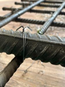 <span class=keywords><strong>Fil</strong></span> <span class=keywords><strong>de</strong></span> ligature pour barres d'armature TW1061T, 19GA, double brin, surface noire, compatible avec les outils RB443 et RB823 - Product Image 1