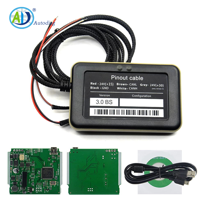 Truck Adblue Newest ADBLUE Emulator 8in1 with Nox Sensor Adblue Emulator 8 in 1 Truck Diagnostic Tool