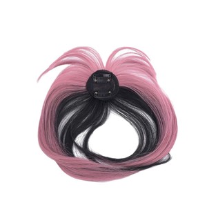 Peluca con flequillo en relieve 3D de la serie HJ3D, ligera, de pelo sintético, para dar forma al rostro con flequillo arenero, estilo Miss. - Product Image 5