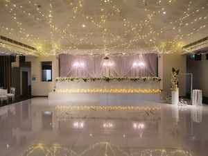 Suelo de suelo de pista de baile portátil fácil de colocar de alto brillo para boda - Product Image 4