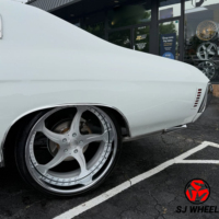 Jantes forgées SJ 2 pièces à déport profond 20 22 24 26 pouces pour Chevrolet C10 Classic Chevy Impala Muscle Car