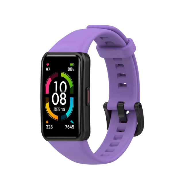 Wholesale Silicone Smart Watch Band Strap for Huawei Honor Band 6 Wristband Bracelet Replacement for Huawei Band 6 Compatible