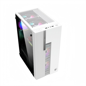 <span class=keywords><strong>Tour</strong></span> de jeu verticale USB3.0 ATX pour ordinateur 2023 Offre Spéciale avec ventilateur RVB et armoire en verre trempé pour les jeux de bureau - Product Image 3