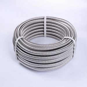 304 316 estensibile 1/<span class=keywords><strong>2</strong></span> pollici <span class=keywords><strong>3</strong></span>/4 pollici tubo di acqua in acciaio ondulato non jacked condotto metallico muggito - Product Image 1