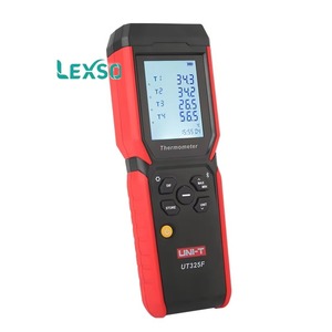 เครื่องมือวัดอุณหภูมิเทอร์โมคัปเปิลสี่ช่องสัญญาณ Lexso Unit Ut325f พร้อมเทอร์โมมิเตอร์แบบสัมผัส - Product Image 3