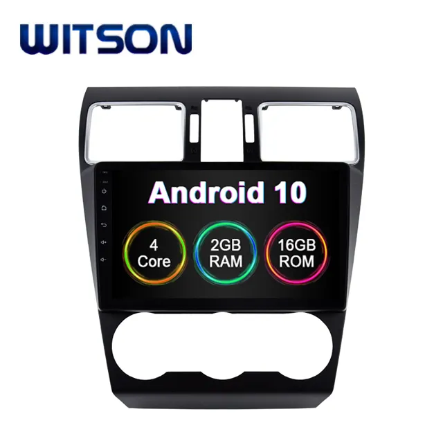 WITSON Android 10.0 2 din car dvd gps For SUBARU Forester 2013 2014 2015 Built In 2GB RAM 16GB FLASHカーラジオDVDプレーヤー