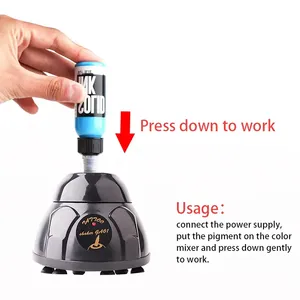 <b>Mini</b> Electric Tattoo Ink Mixer Shaker Fast Vortex Liquid Mixing Machine for Tattoo Pigment Paint - Product Image 5