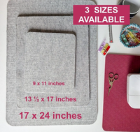 Tapis de pressage en laine 100% feutre de laine de Nouvelle-Zélande pour la couture, le matelassage, le patchwork, la broderie et les travaux manuels