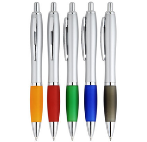 Stylo bille en plastique coloré promotionnel, léger, avec logo personnalisé imprimé pour le bureau, l'école, l'hôtel - Product Image 3