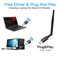 Adaptador WiFi 6 RTL8831BU sin Controlador, Dongle USB 2.0, Tarjeta de Red Inalámbrica AX de Doble Banda de 900 Mbps para PC, Computadora de Escritorio y Portátil