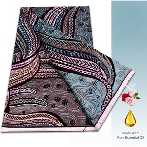 <span class=keywords><strong>Tessuto</strong></span> Africano Stampa Wax Dorata Grand Super Veritable 100% Morbido Cotone Reale Hollandais Olandese Ankara per Cucito - Product Image 1