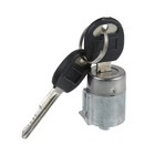 Yunnuo Door <b>Lock</b> Cylinder 12549131 Brushed Grey 2 <b>Keys</b> Cylindrical <b>Lock</b> for Chevrolet - Product Image 4