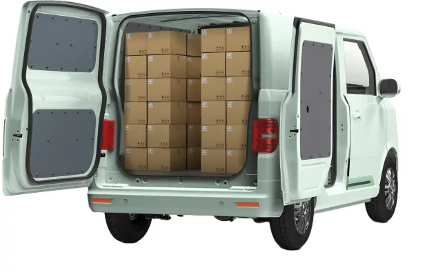 Trung Quốc giá rẻ Giá điện Cargo van Single-Row điện van với tốc độ cao