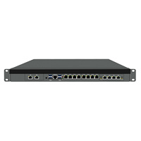 BKHD 19 pouces 1U pare-feu serveur LGA2011 Intel C612/X99 Xeon E5-2650V4 E5-2695V4 8*2.5G 8*10G SFP prise en charge WIFI 4G VPN Linux Pfsen