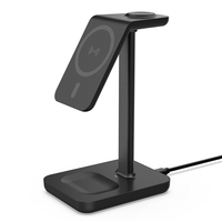Chargeur magnétique 3 en 1 chargeur sans fil support de chargeur de téléphone pour iPhone 12 pour iPhone 13 pour Airpods pour iWatch