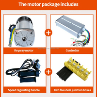 Moteur carré fiable de 2,2 kW 1,2 kW 72 V 60 V avec arbre concave à 4 trous pour des connexions électriques faciles et sécurisées