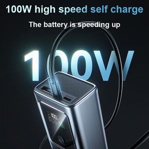 Batterie Externe de Haute Qualité PD 100W à Charge Super Rapide 10000mAh 20000mAh avec Affichage Numérique pour Ordinateur Portable - Product Image 3