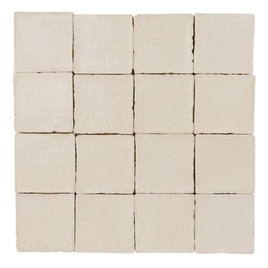 Chroma White 10x10 Tile <b>Mosaic</b> Square Wall Floor Tile - Product Image 1