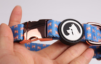 OKEYPETS Collier pour chat et chien personnalisé, luxueux, coloré, confortable, en néoprène souple et réglable