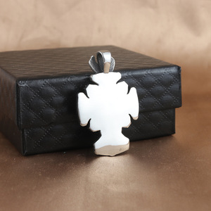 Stainless Steel <b>Cross</b> Pendant With Jesus Christ Design For Men And Women Fashion Necklace Gift 231099 - Product Image 2