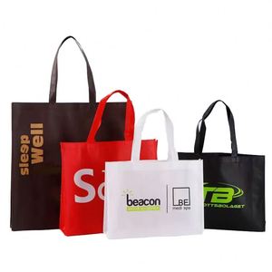Bolsa de Compras Ecológica Personalizada, No Tejida, Reciclable, Laminada, de Tela Reciclable, Lisa - Product Image 3