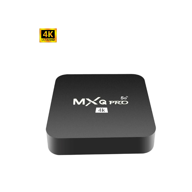 MXQPRO Android 10.0 TV Box Quad Core 2GB 16GB 1GB 8GB Dual Band 2.4G 5G WiFi 4K Ultra HD Media Player